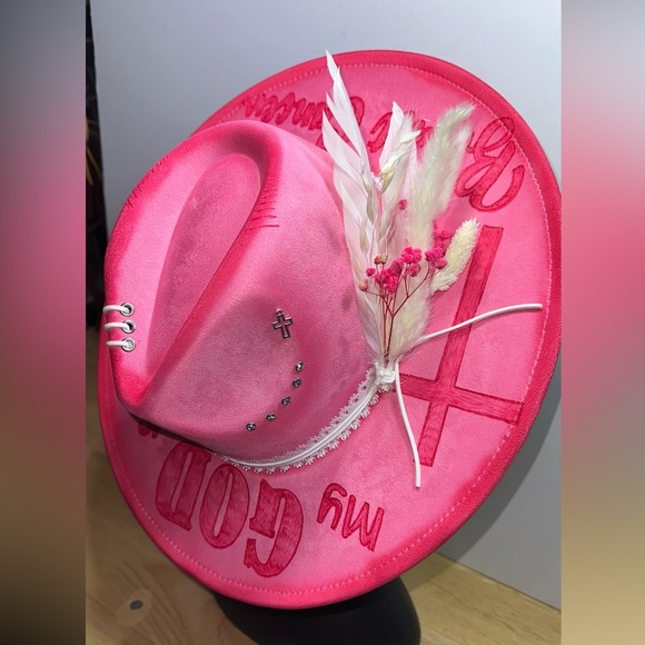 Pink Breast Cancer Inspirational Women\'s Hat main image 6